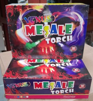 Ucuz Mavi Meşale Toptan - Venüs 200'lik Koli 15,50 TL